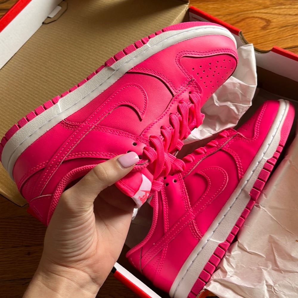 Nike dunk hyper pink size 5.5 women